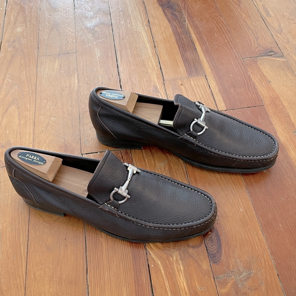 Salvatore Ferragamo Leather Loafers